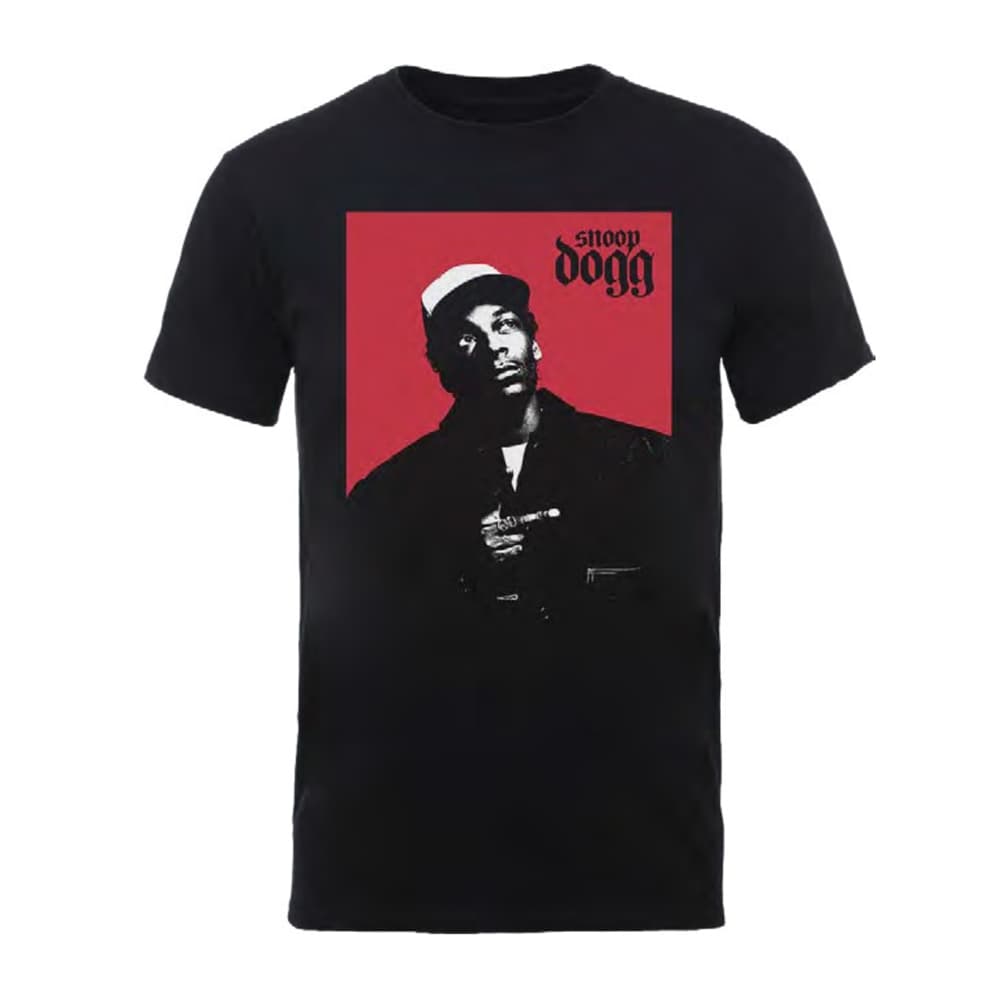 SNOOP DOGGY DOGG - T-SHIRT, RED SQUARE