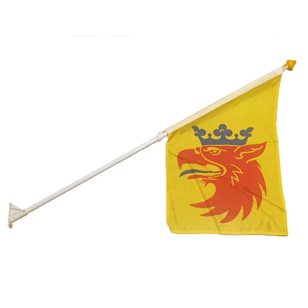 Fasadflagga Skåne Skånegripen landskapsflagga