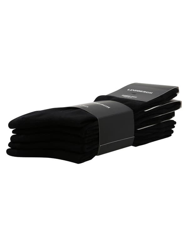 Lindbergh Acc - 30-91201 5-pack Bamboo Sock Svart 40-47