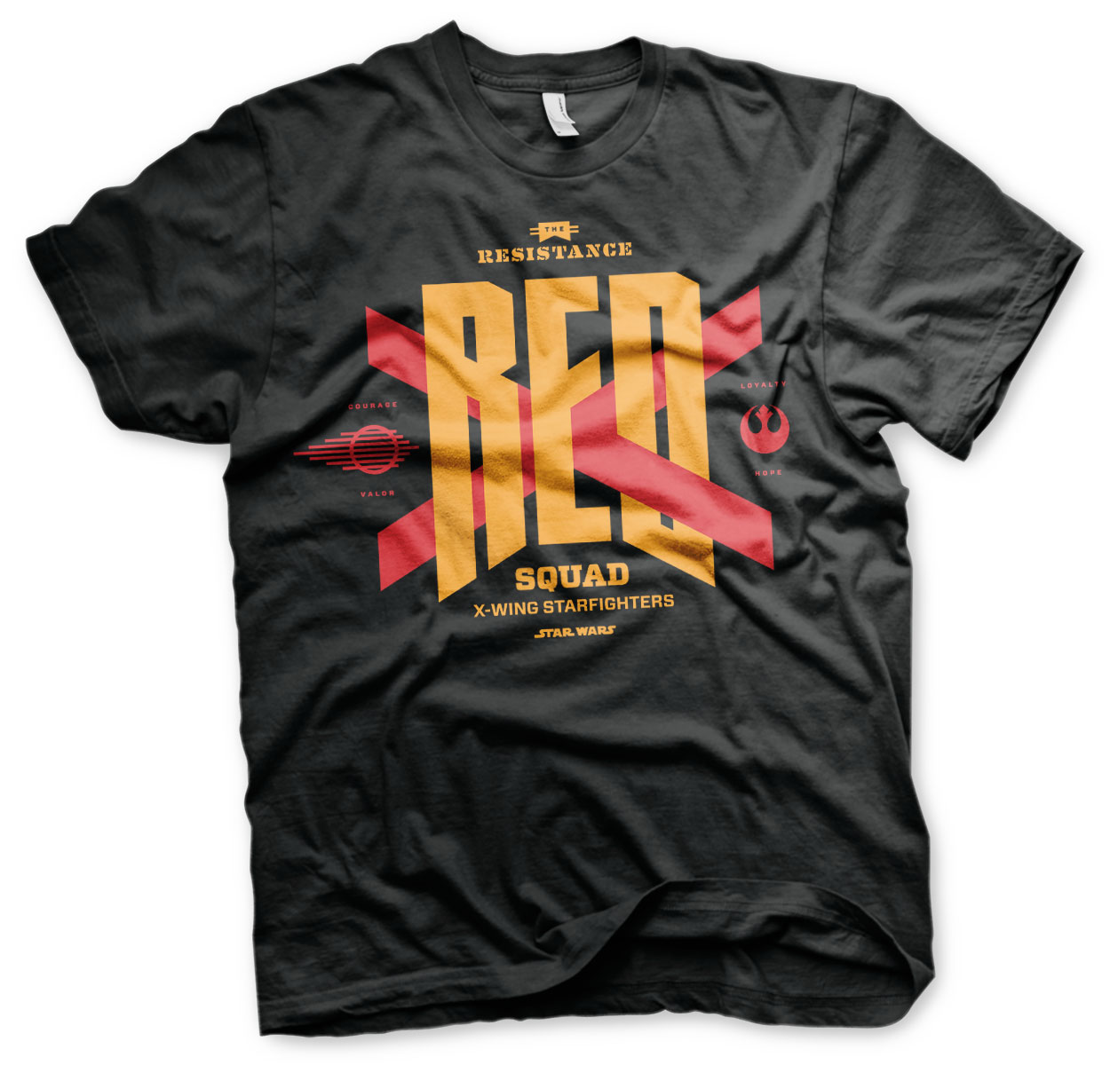 Red Squad T-Shirt Black 10Years