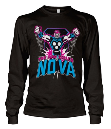 The Man Called Nova Long Sleeve Tee Black Medium