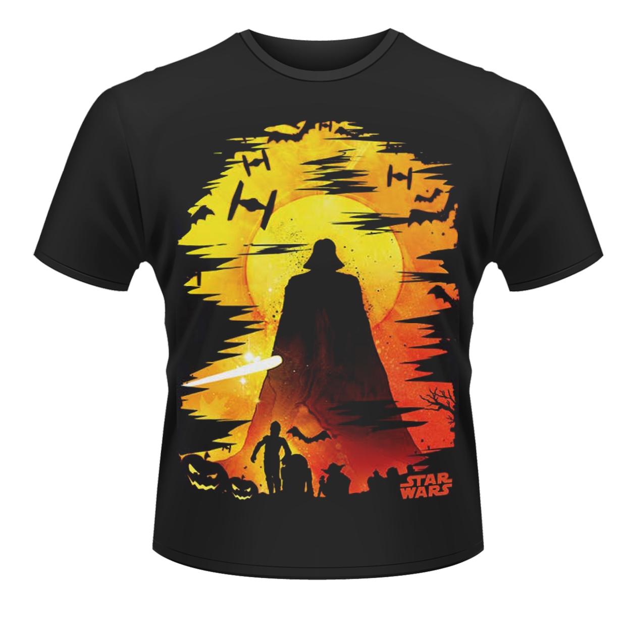 STAR WARS - T-SHIRT, VADER SILHOUETTE
