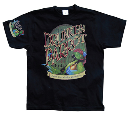 The Drunken Parrot Pub Black 3X-Large