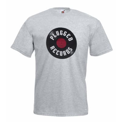 Tshirt: Plugged Records logo