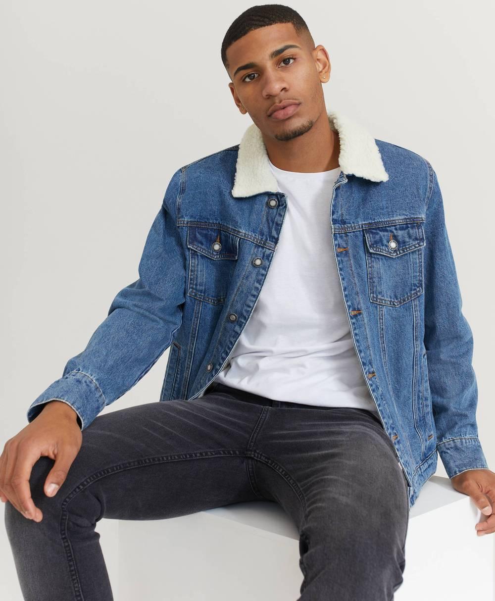 Farkkutakki Sherpa Denim Jacket