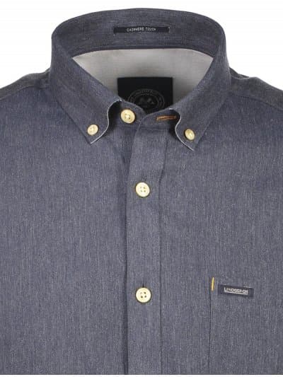 Lindbergh Blue - Skjorta 30-24918 Soft-Touch