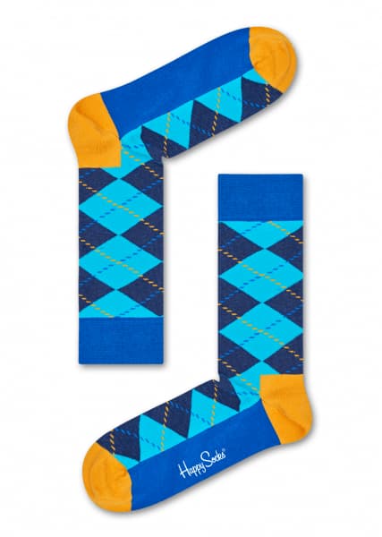 Happy Socks- 2 pair pack Argyle Sock
