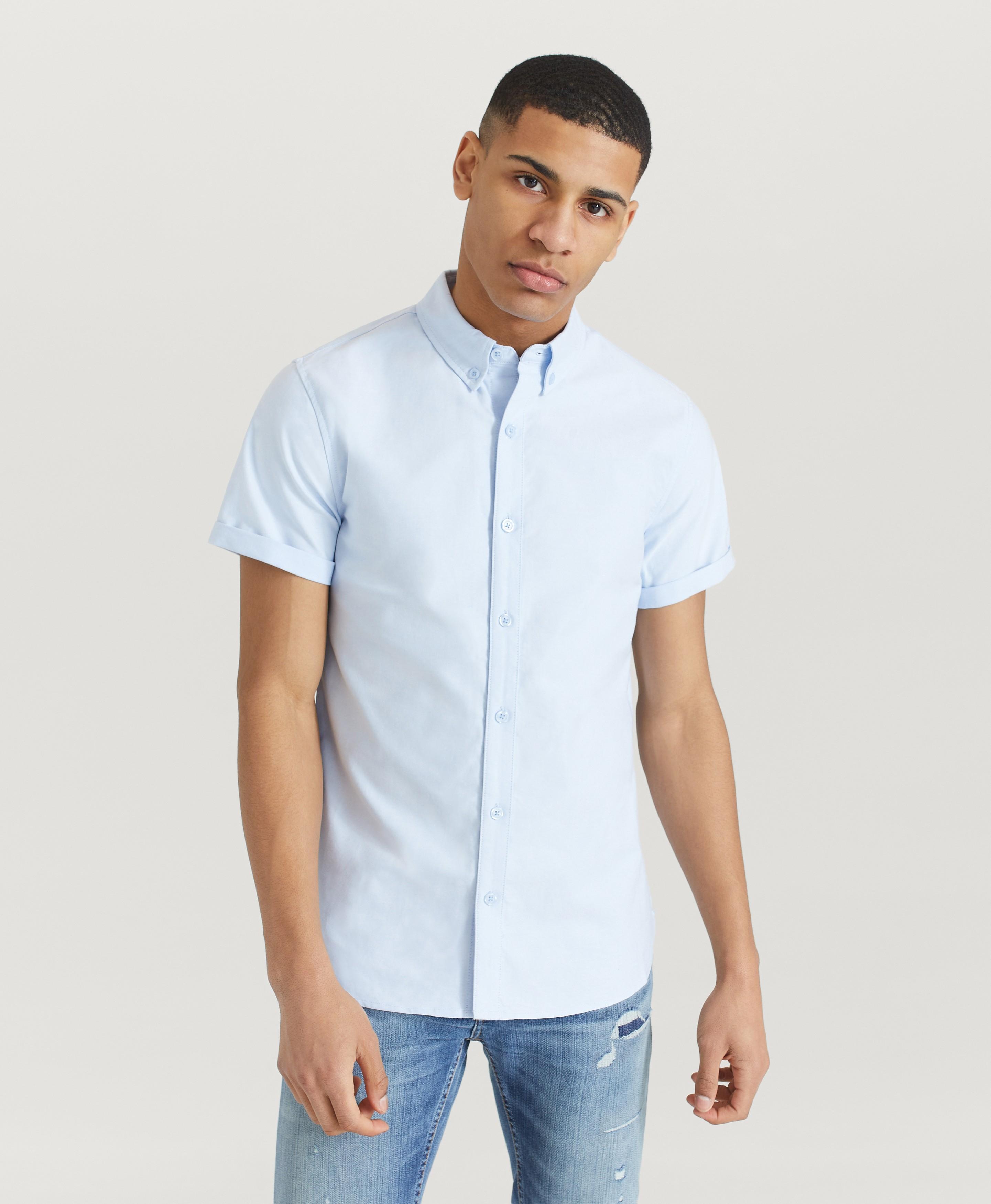 Skjorte Melker Short Sleeve Oxford Shirt