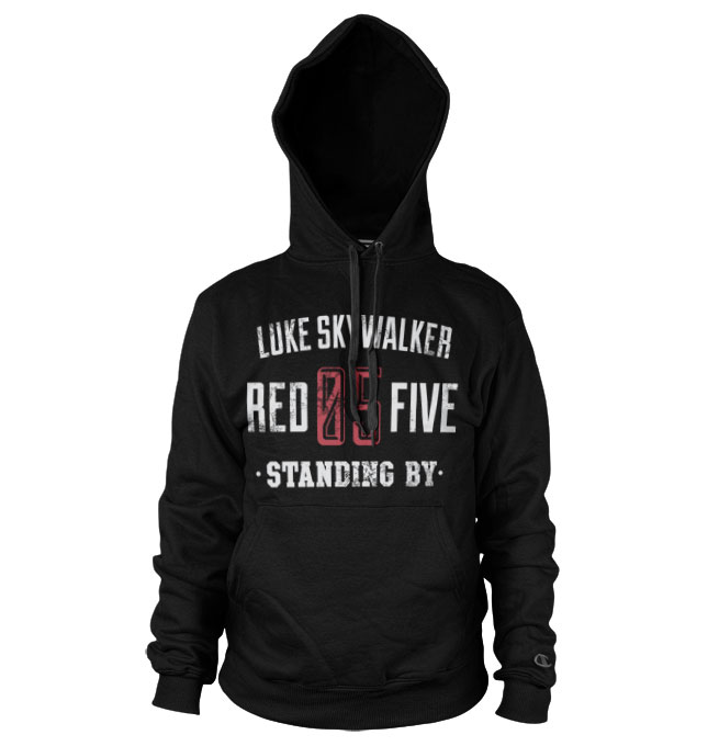 Red 5 Standing By Hoodie Black X-Large