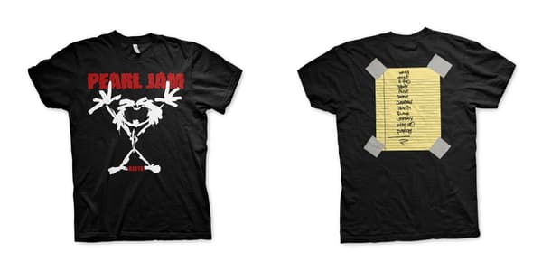 PEARL JAM - T-SHIRT, STICKMAN
