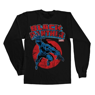 Marvel Comics - Black Panther Long Sleeve Tee Black Medium