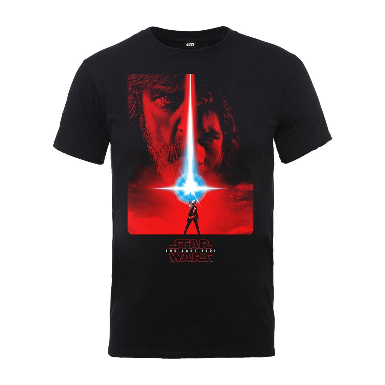 STAR WARS THE LAST JEDI - T-SHIRT, POSTER (BLACK)