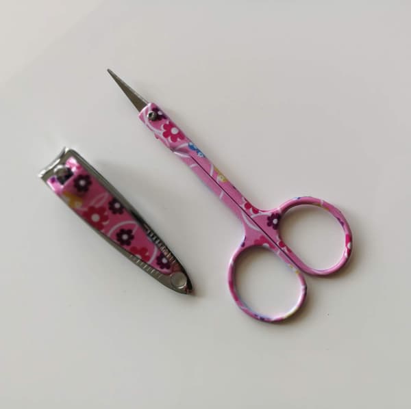 Manikyrset Nagelklippare och Nagelsax