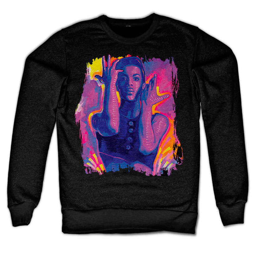 Prince Black Neon Sweatshirt Black X-Large