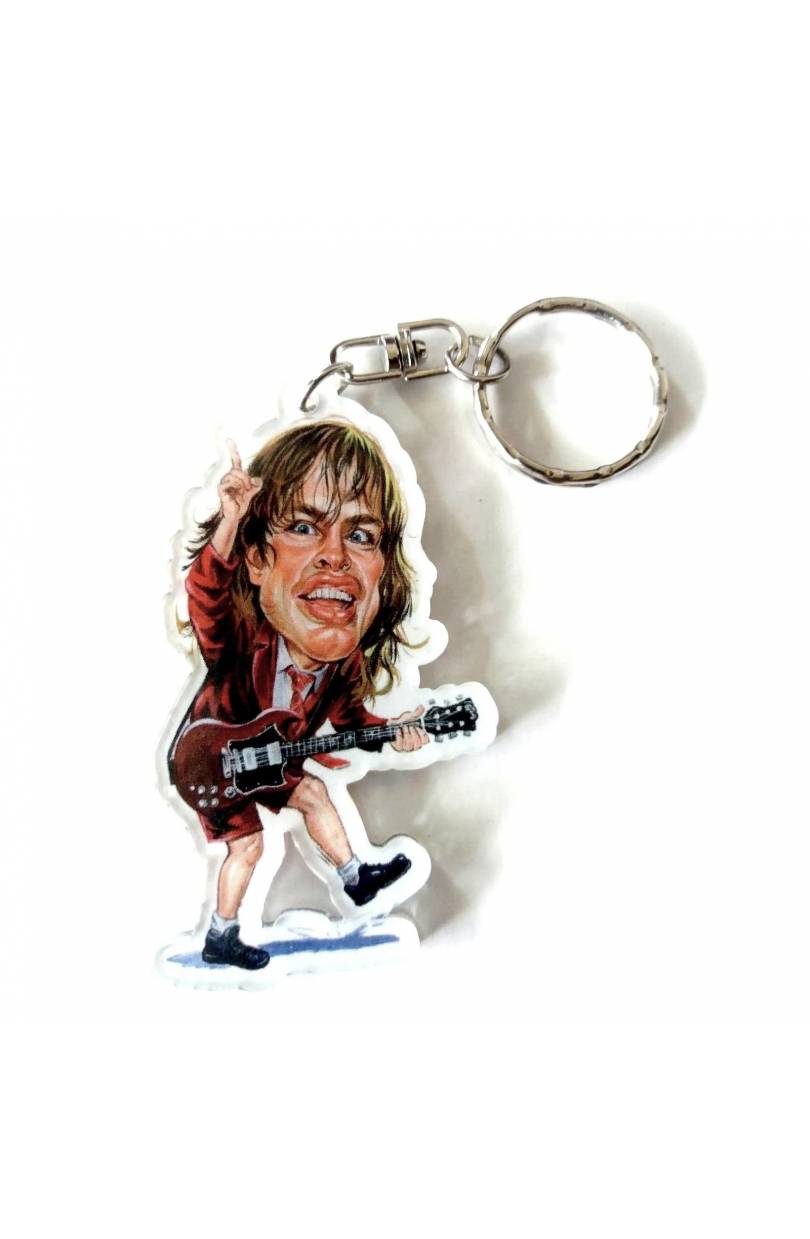 Keychain: AC/DC - Angus Young
