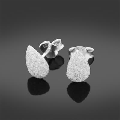 Äkta 925 Sterling Silver & Kristall Örhängen