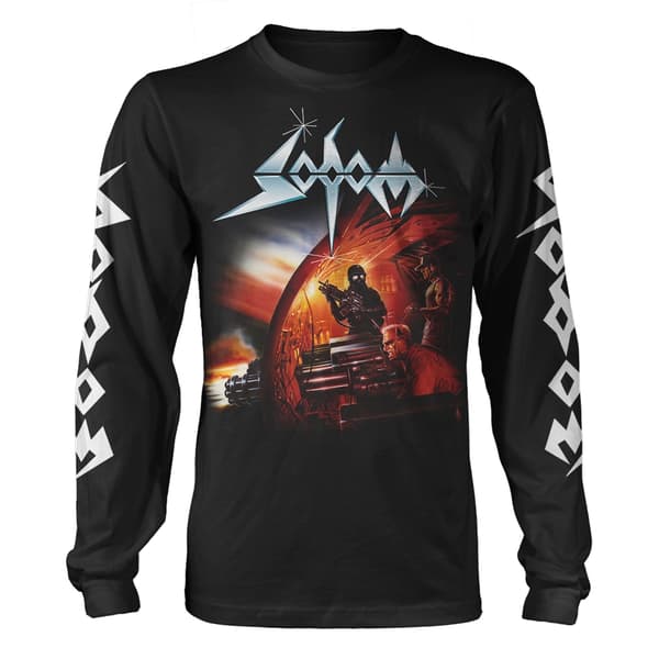SODOM - LONG SLEEVE SHIRT, AGENT ORANGE