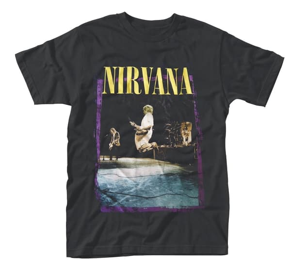 NIRVANA - T-SHIRT, STAGE JUMP