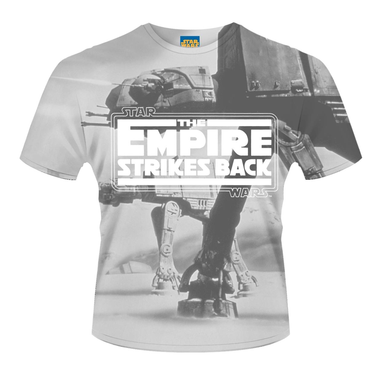 STAR WARS - T-SHIRT, THE EMPIRE STRIKES BACK (DYE SUB)