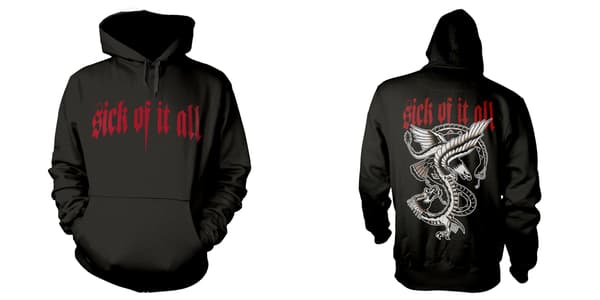 SICK OF IT ALL - HOODIE, EAGLE