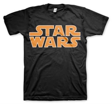 Star Wars Classic Logo T-Shirt Black Medium