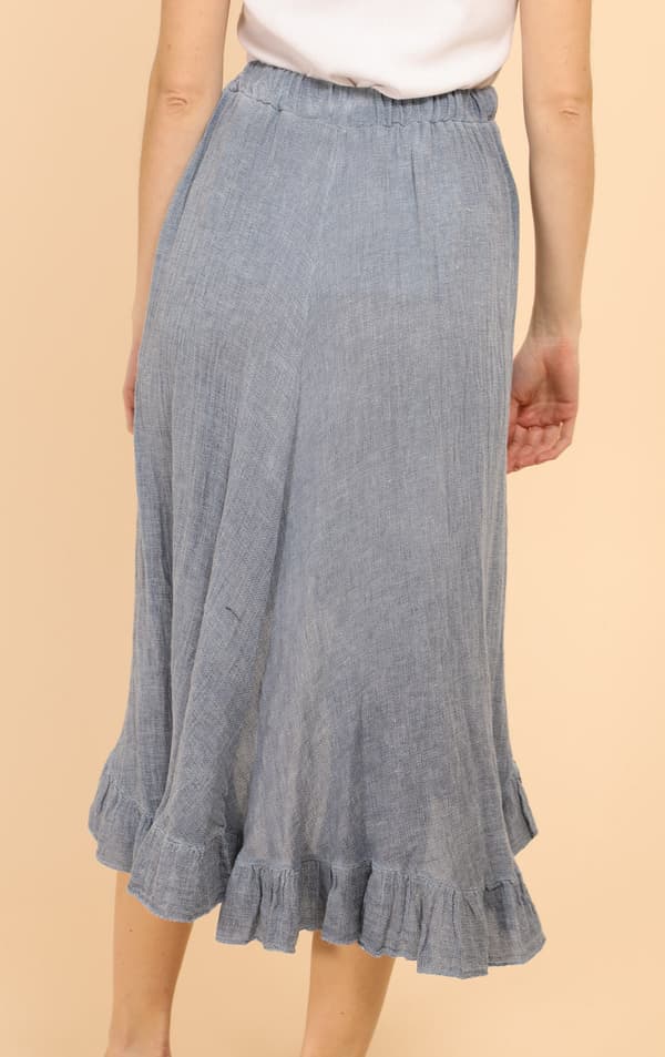 Efashion Happy - Kjol 10546 Volangkant