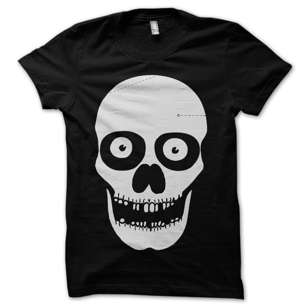 ONKEL KÅNKEL - T-SHIRT, STOR SKALLE