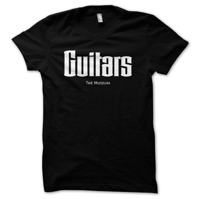 GUITARS THE MUSEUM - T-SHIRT, LOGO