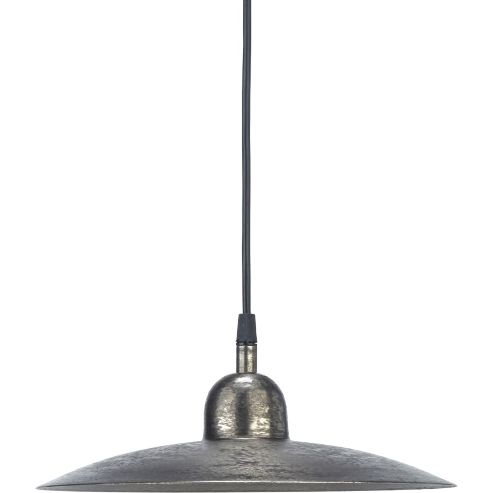 PR Home Como Taklampa Beaten silver 28cm