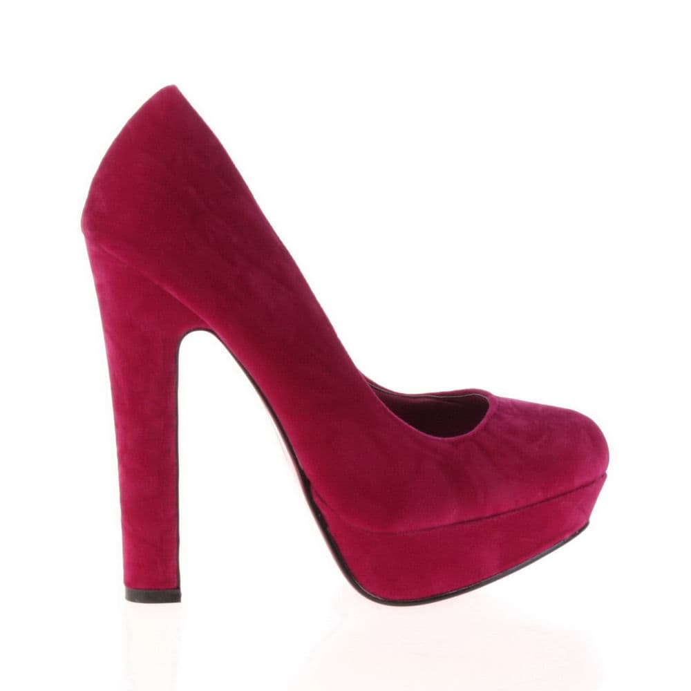 Rosa(fushia) Roselight høye hæler pumps