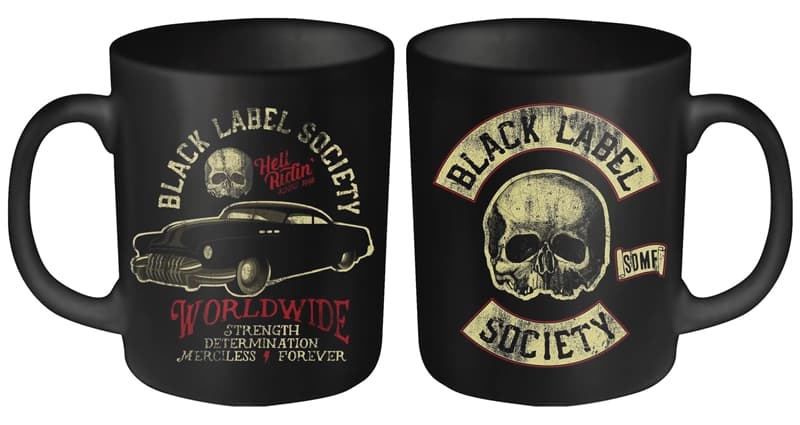 BLACK LABEL SOCIETY - MUG, HELL RIDING HOT ROD | CDON