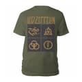 Miniatyrbild 1 av 2: LED ZEPPELIN - T-SHIRT, GOLD SYMBOLS & BLACK SQUARES