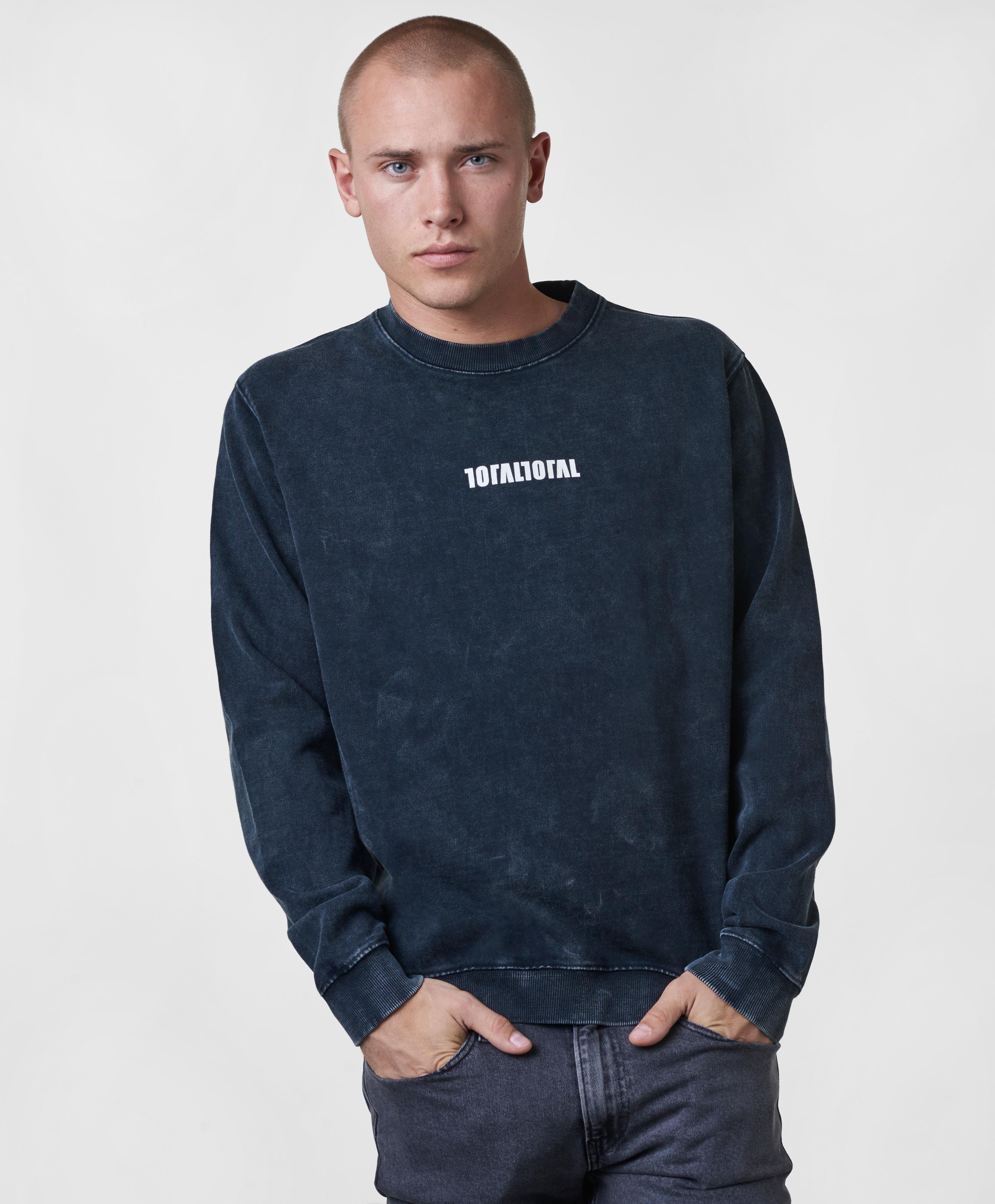 Sweatshirt Oliver washed crew