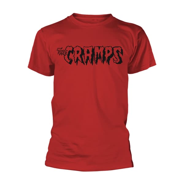 CRAMPS, THE - T-SHIRT, LOGO (RED)