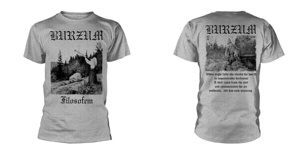 BURZUM - T-SHIRT, FILOSOFEM 3 2018 M