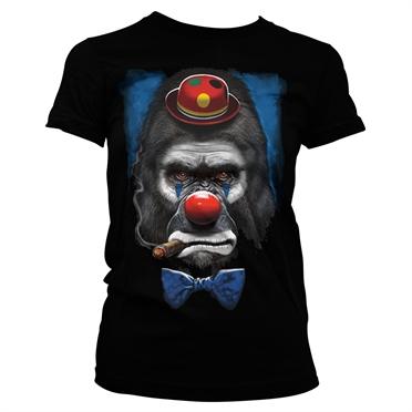 Gorilla Clown Girly Tee Black XX-Large