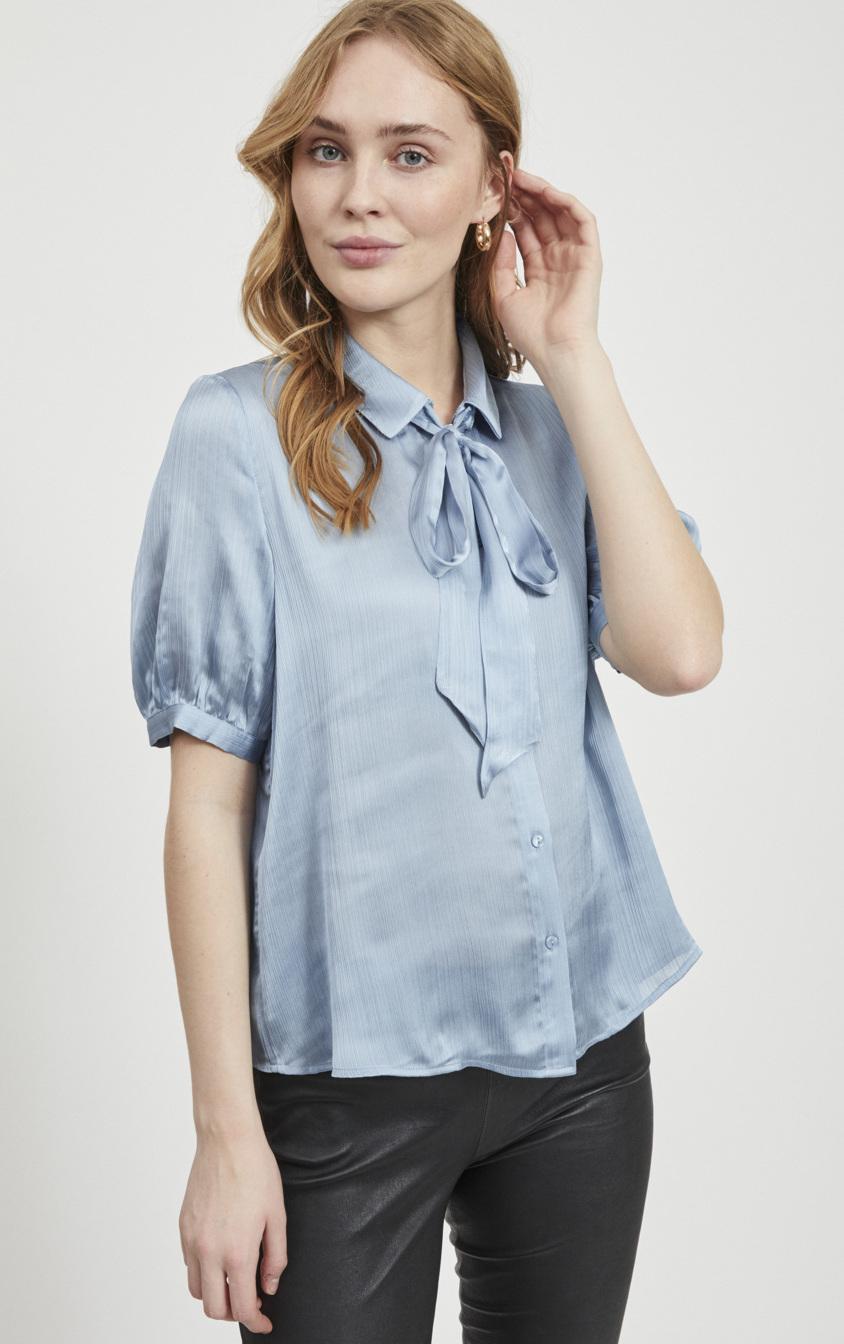 Vila - Visuwavey SS Bow Shirt