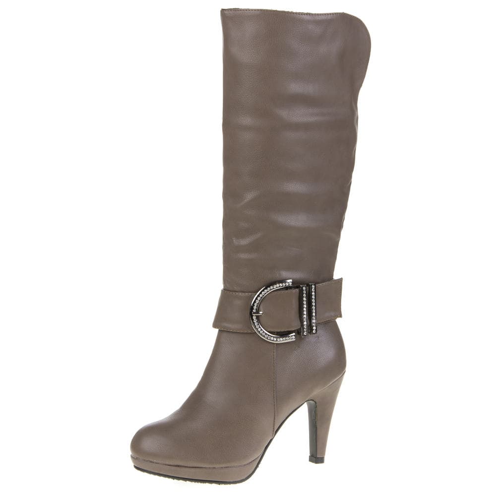 Taupe-khaki Coco Perla støvletter