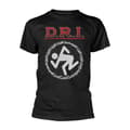 Miniatyrbild 1 av 2: D.R.I. - T-SHIRT, BARBED WIRE