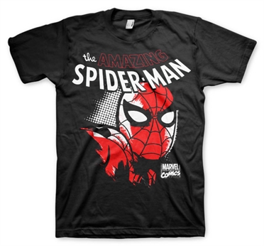 Spider-Man Close Up T-Shirt Black 3X-Large