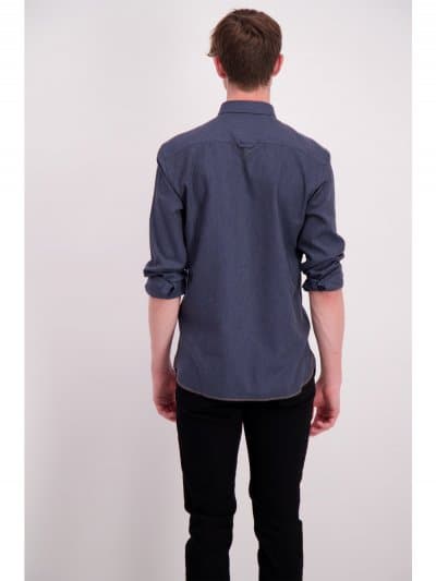 Lindbergh Blue - Skjorta 30-24918 Soft-Touch
