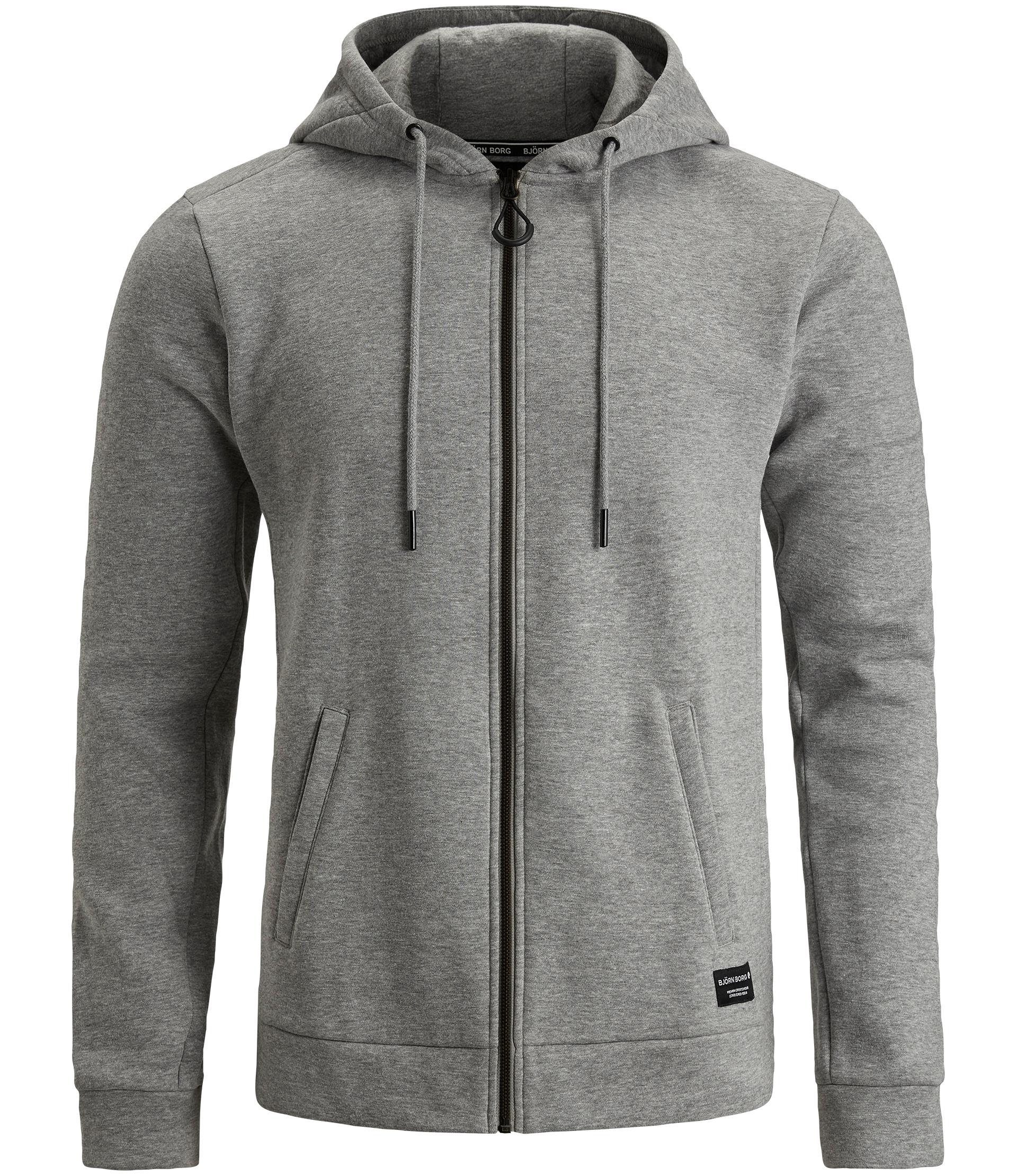 Björn Borg Hoodie BB Centre, Grey Melange