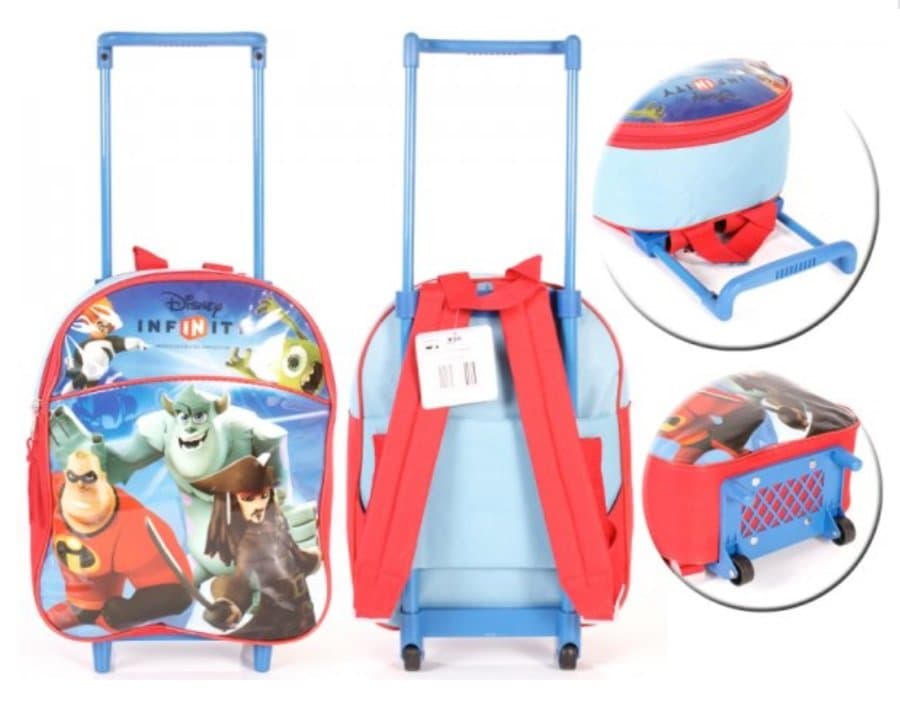 DISNEY INFINITY Ryggsäck / Dragväska med hjul - väska