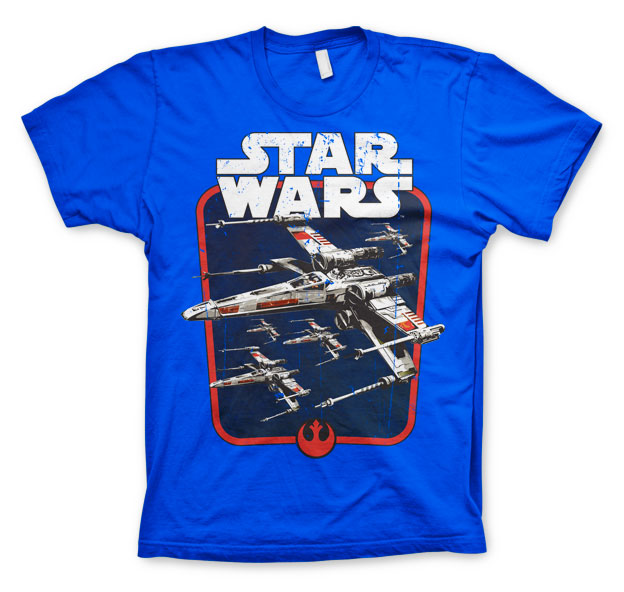 Red Squadron T-Shirt Blue XX-Large