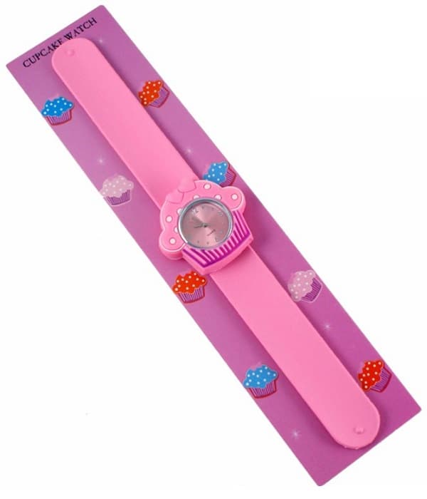 Girls Cupcake klocka - barnklocka