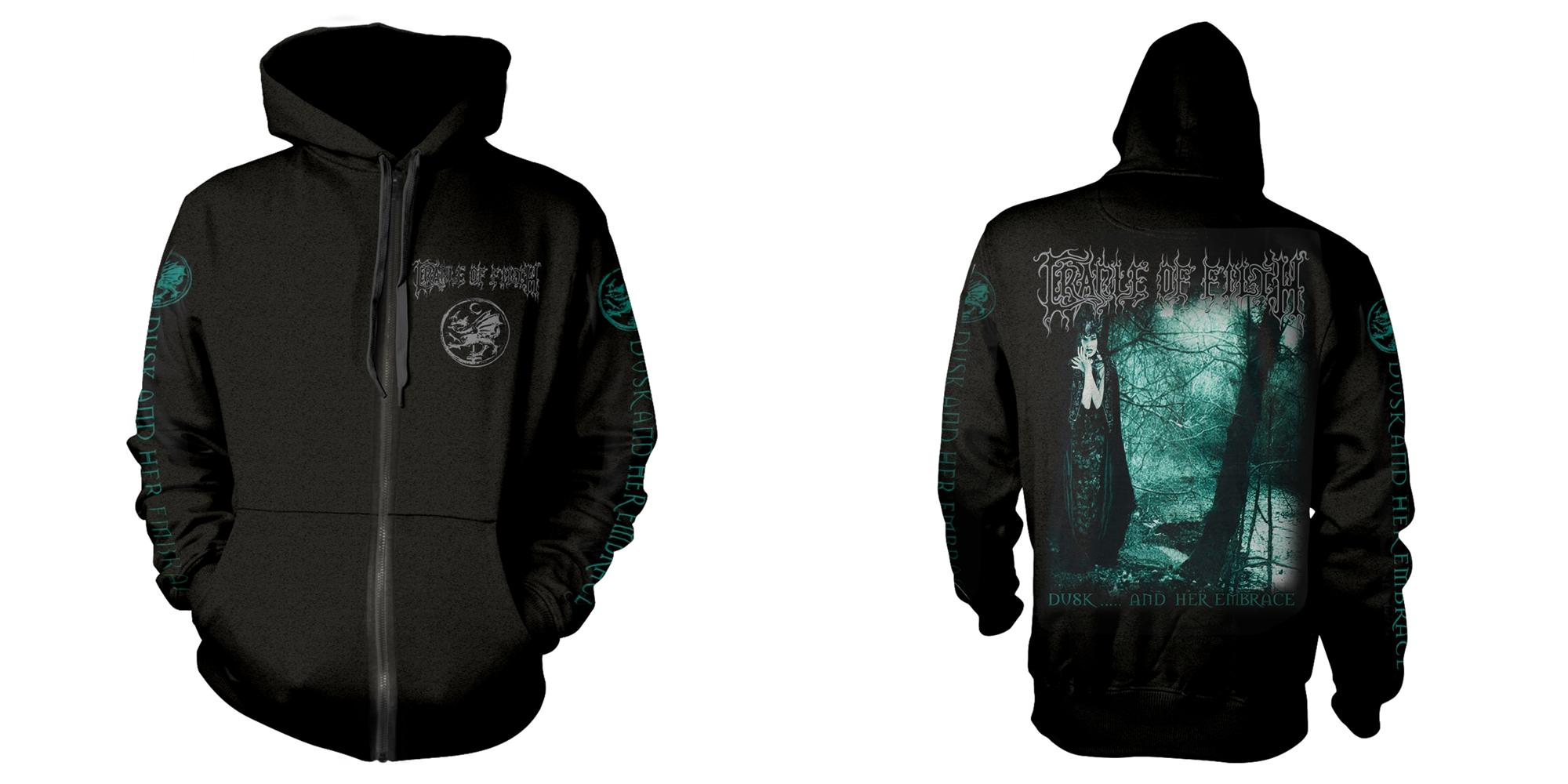 CRADLE OF FILTH - ZIP HOOD, DUSK AND HER EMBRACE