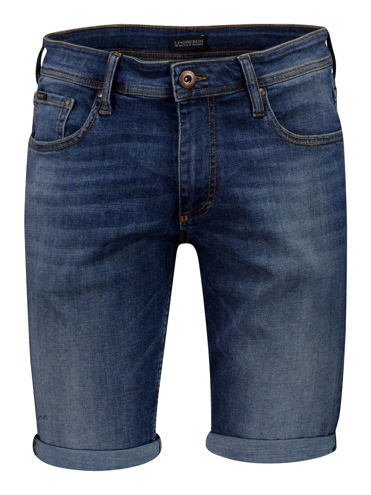 Lindbergh Blue - Jeansshorts 30-52500SUB Superflex