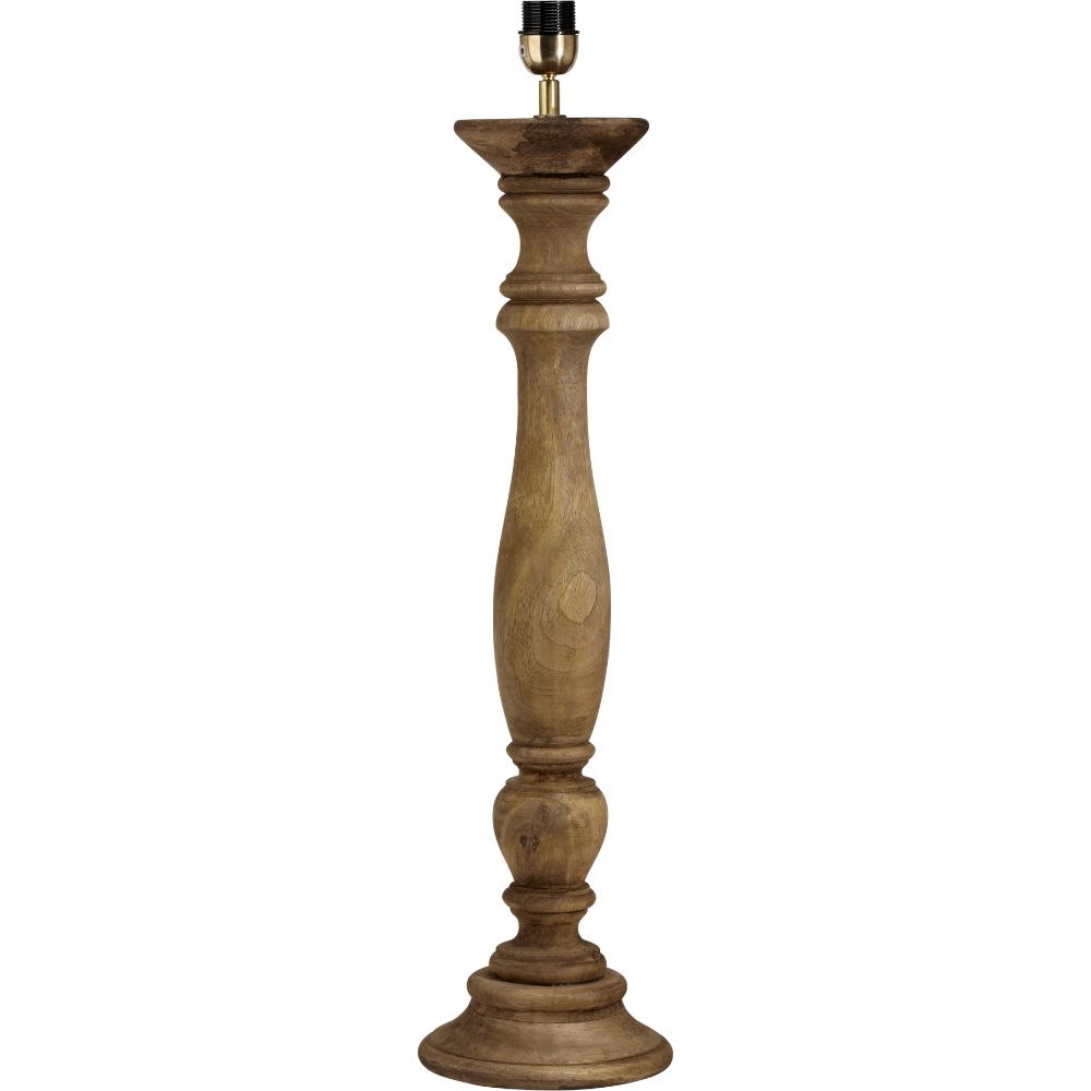 PR Home Lodge Lampfot Aged Brown 46cm