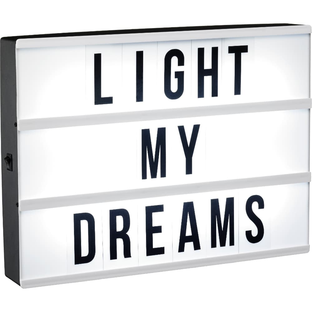 PR Home Ljuslåda LED Timer 90 Bok A4