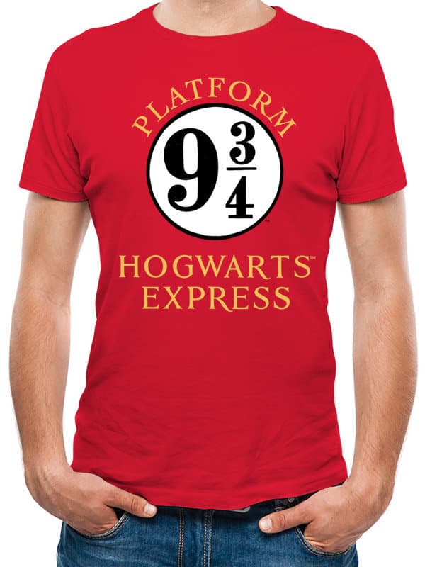 Harry Potter - Platform 9 And 3 Quartal T-Skjorter